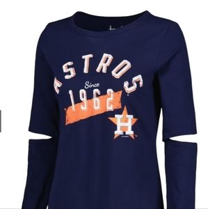 Astros blue blouse